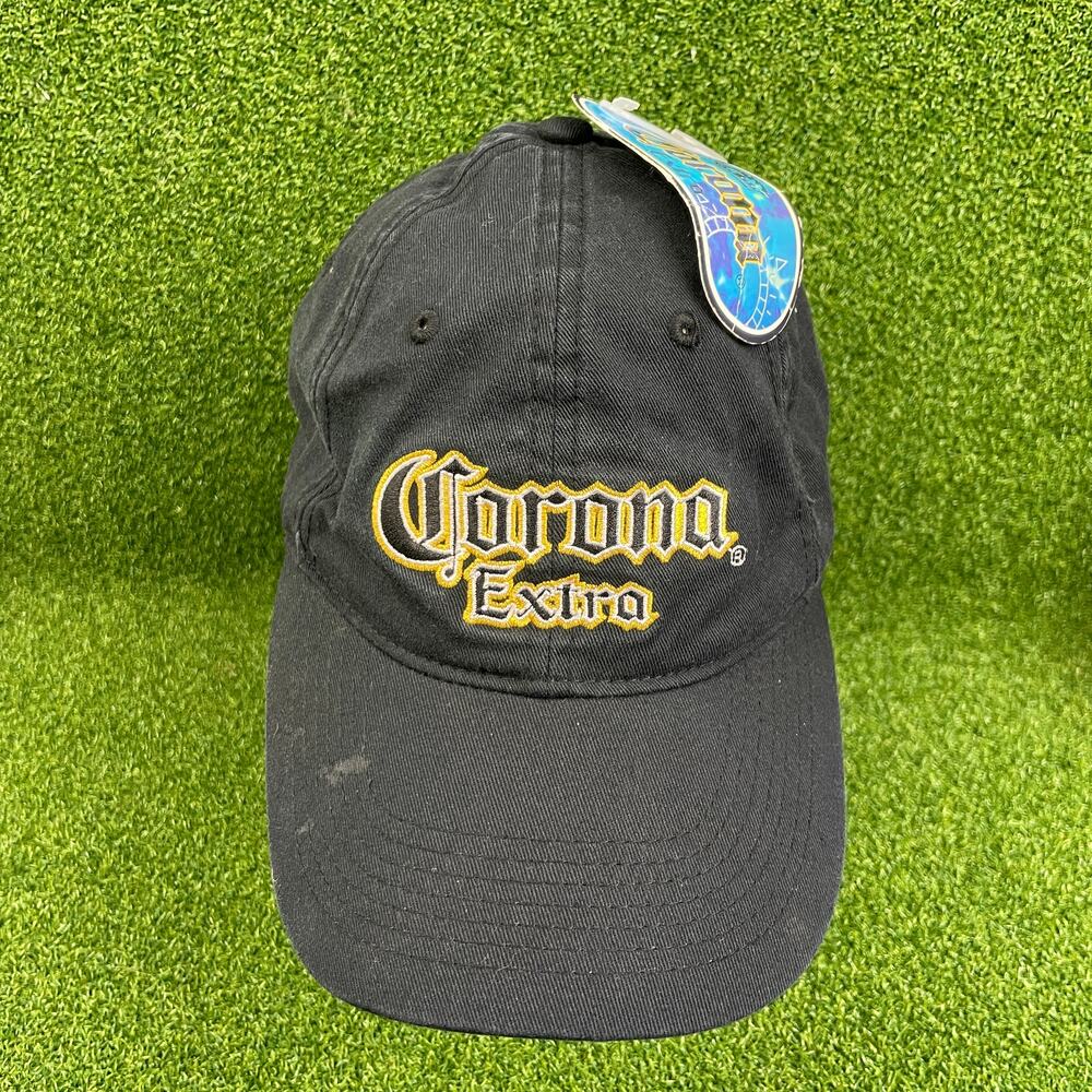 Corona Extra Embroidered Black Adjustable Baseball Cap NWT